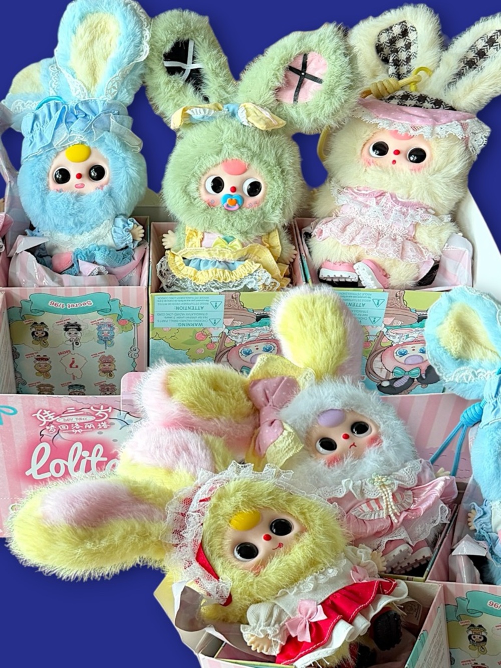 Baby Three Lolita's Dream Series Mini Plush Bunny - Picture 14 of 16